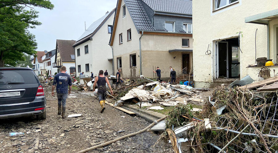 Die Evangelische Allianz Bonn hilft Opfern der Flutkatastrophe. Foto: Evangelische Allianz Bonn