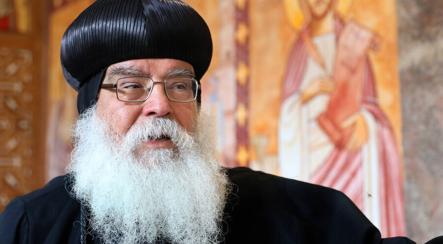 Der Generalbischof der koptisch-orthodoxen Kirche für Deutschland, der Diözesanbischof von Norddeutschland Anba Damian. Foto: IMAGO/epd