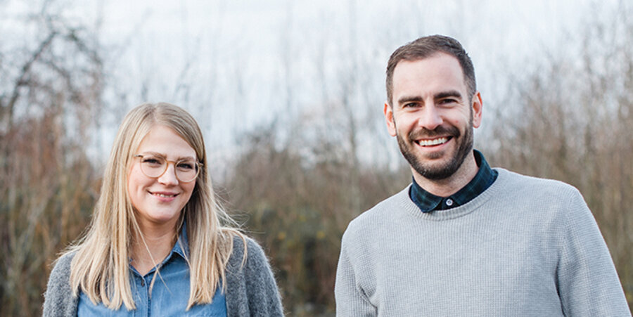 Der Pastor Konstantin Kruse mit seiner Ehefrau Judith. Foto: Privat