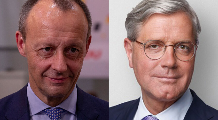 Die beiden Bewerber für den CDU-Parteivorsitz, Friedrich Merz und Norbert Röttgen. Foto: Olaf Kosinsky/ Tobias Koch
