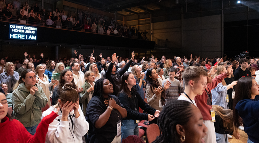 Das Festival zog nach Angaben des Veranstalters täglich bis zu 7.500 Besucher an. Foto: Gospel Forum