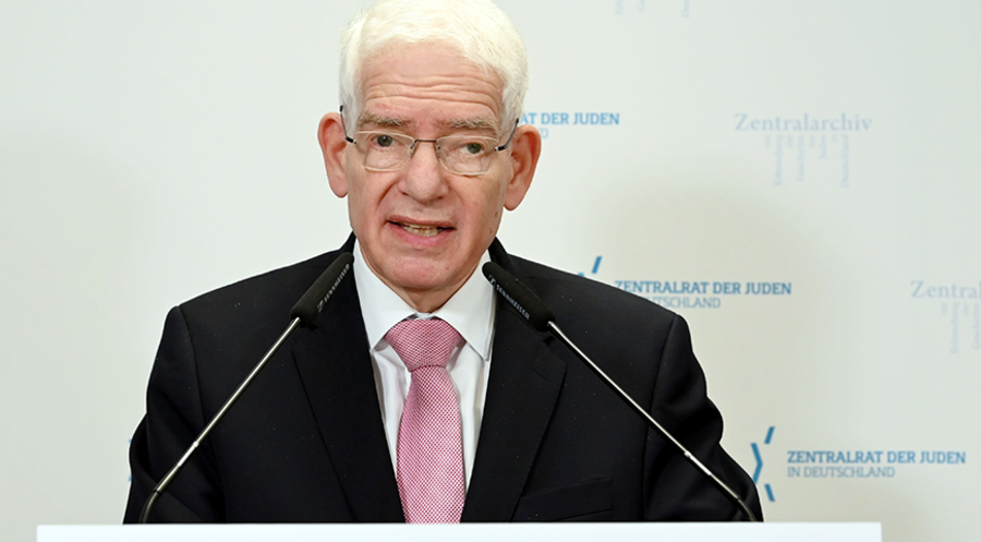 Propalästinensische Demonstrationen sind „israelfeindlich, aggressiv und antisemitisch“: Der Präsident des Zentralrates der Juden, Josef Schuster. Foto: picture alliance/dpa/Uli Deck
