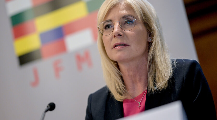 Die bayerische Familien- und Frauenministerin Ulrike Scharf. Foto: Picture Alliance/Britta Pedersen