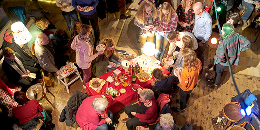 Äußerlich unterscheide sich die Veranstaltungsreihe deutlich von einem traditionellen Gottesdienst. Foto: Nordkirche