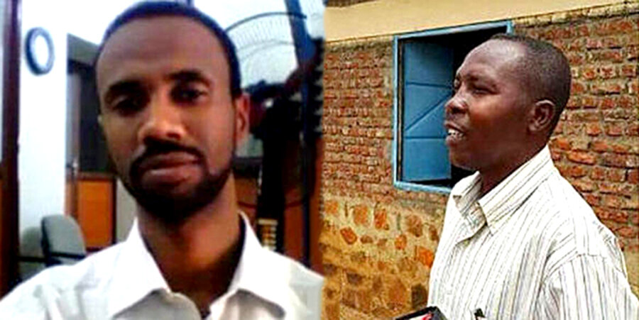v. l.: Pastor Telahoon Nogosi Kassa Rata und Pastor Hassan Abduraheem Kodi Taour. Foto: World Wach Monitor 