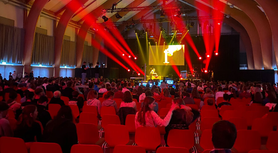 An dem dreitägigen Festival nahmen rund 750 Jugendliche teil. Foto: GRZ Krelingen