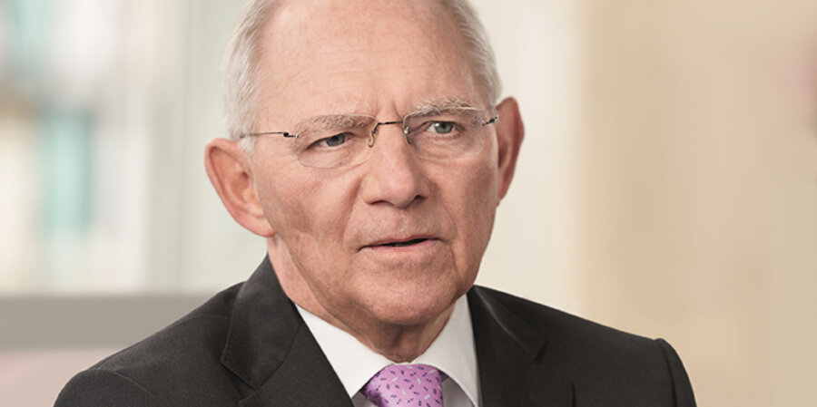  Bundestagspräsident Wolfgang Schäuble. Foto: wolfgang-schaeuble.de