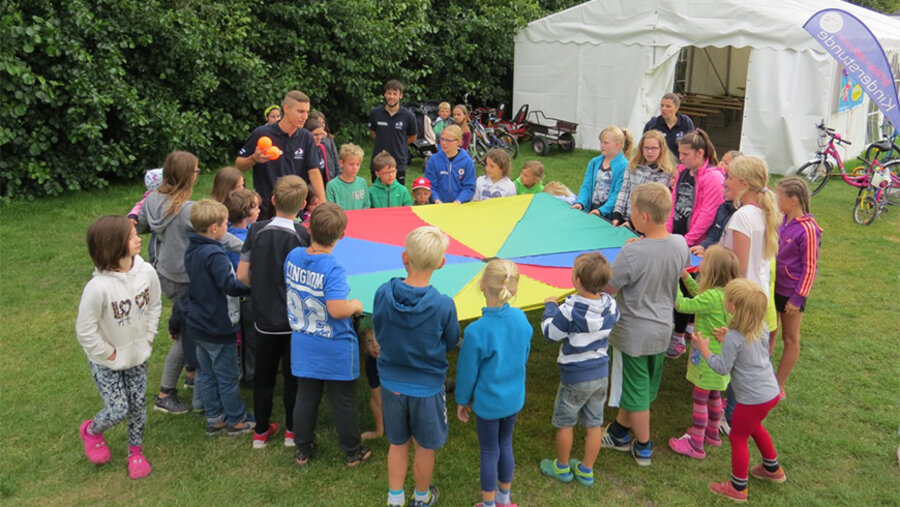 Trotz Corona hatte die teilnehmenden Kinder bei der diesjährigen Strami viel Spaß. Foto: Strandmission/Becker