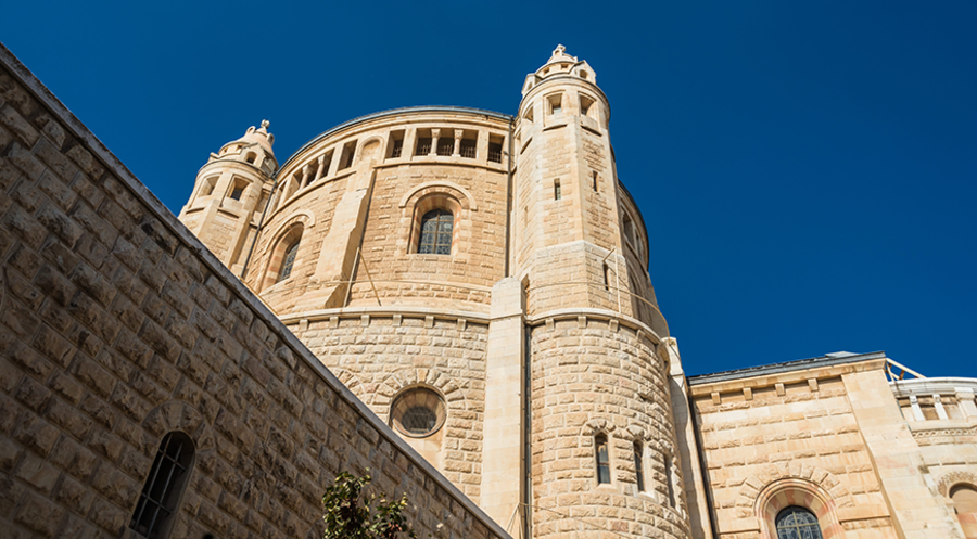 Dormitio-Abtei in Jerusalem: „Besorgniserregendes Muster zunehmender Feindseligkeit gegenüber der christlichen Gemeinschaft und ihren Symbolen“ / Foto: picture alliance/piranhadestinations/Peter Jurgilewitsch
