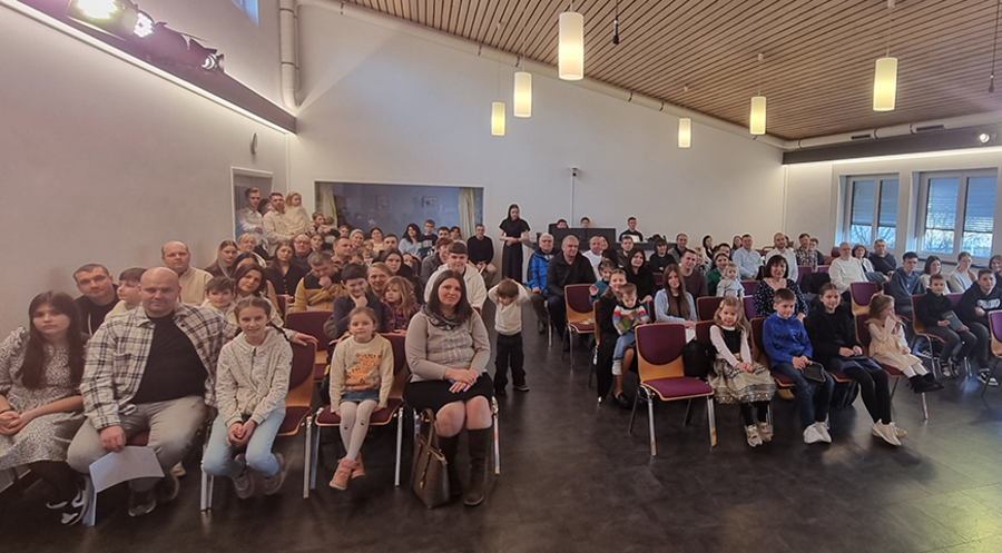 Neue geistliche Heimat: Ukrainische Gemeinde in Wetzlar. Foto: IDEA/Klaus Rösler