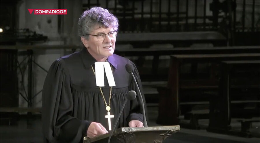 Der Landesbischof der Evangelischen Landeskirche in Württemberg, Ernst-Wilhelm Gohl. Screenshot: YouTube/ Domradio