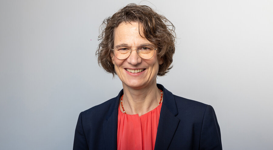 Die Kirchenpräsidentin der Evangelischen Kirche in Hessen und Nassau, Christiane Tietz. Foto: EKHN