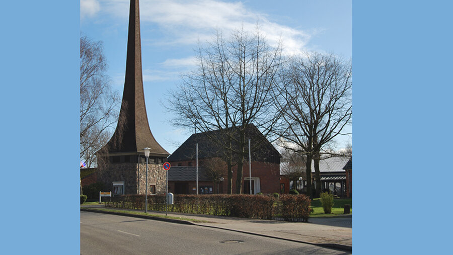 Die evangelische Kirche in Heikendorf. Foto: Kirchengemeinde Heikendorf