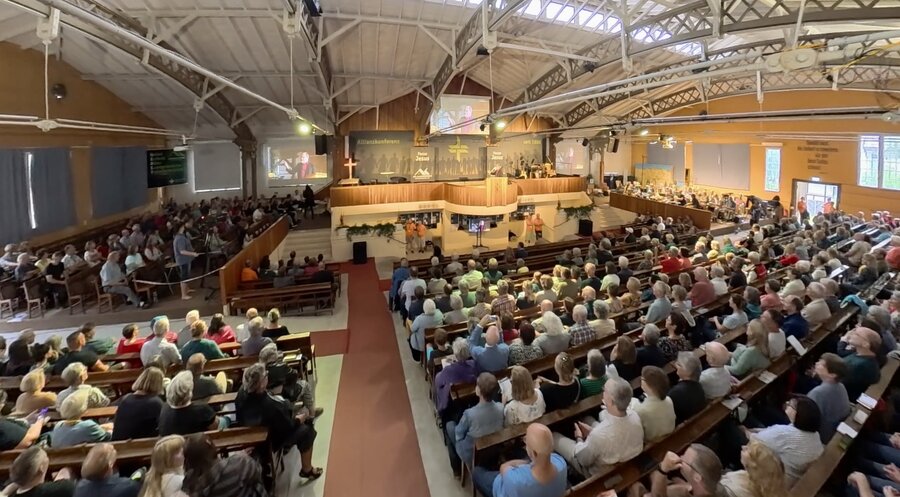 Rund 700 Besucher nehmen an der diesjährigen Allianzkonferenz teil. Foto: EAD