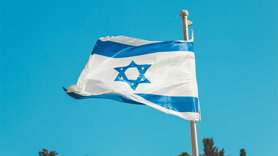 Die Nationalflagge Israels. Foto: pixabay.com