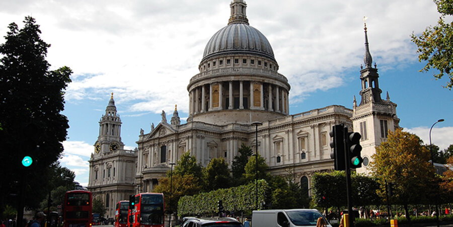 Großbritannien und London sind geprägt durch christliche Kirchen, wie die St Paul´s Cathedral. Foto: pixabay.com