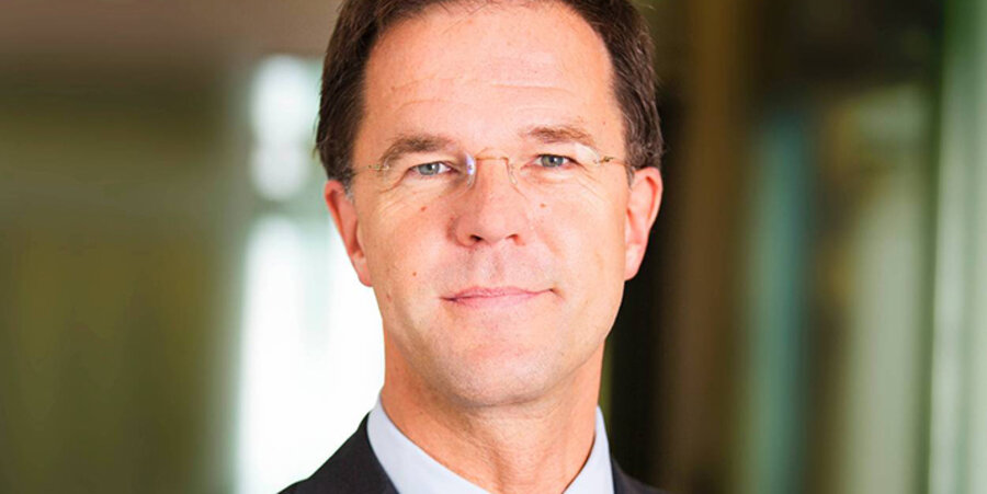Der niederländische Ministerpräsident Mark Rutte. Foto: PR