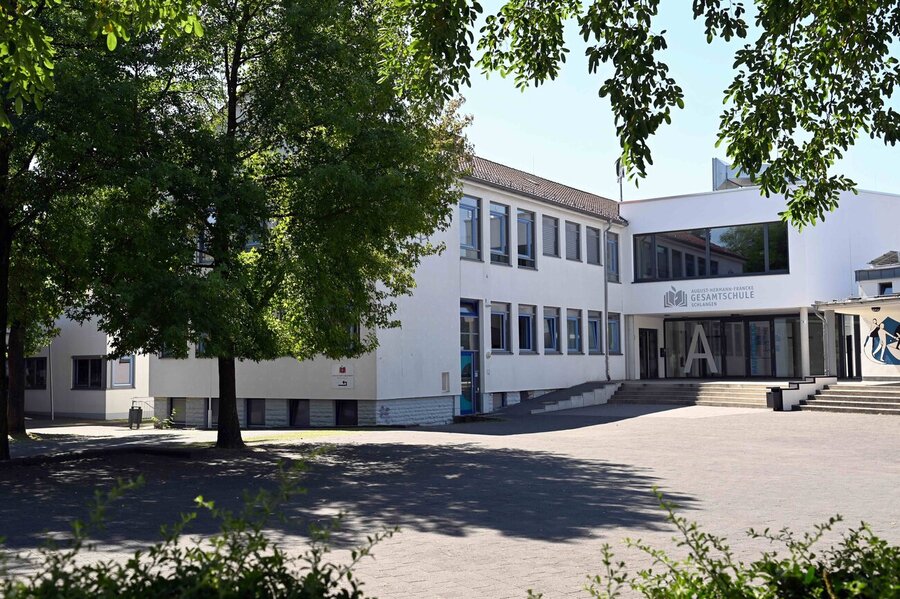 Die August-Hermann-Francke-Gesamtschule. 