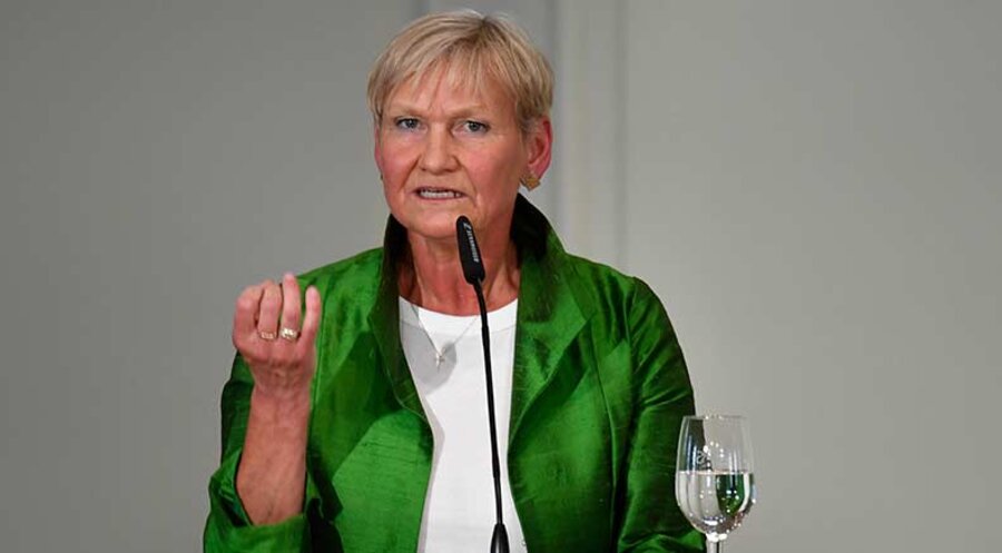 Die EKD-Ratsvorsitzende Kirsten Fehrs beim Johannisempfang. Foto: picture-alliance/epd-bild|Christian Ditsch