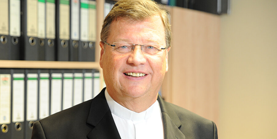 Der Bischof im Sprengel Mecklenburg und Pommern der Evangelisch-Lutherischen Kirche in Norddeutschland, Hans-Jürgen Abromeit. Foto: Allianzkonferenz