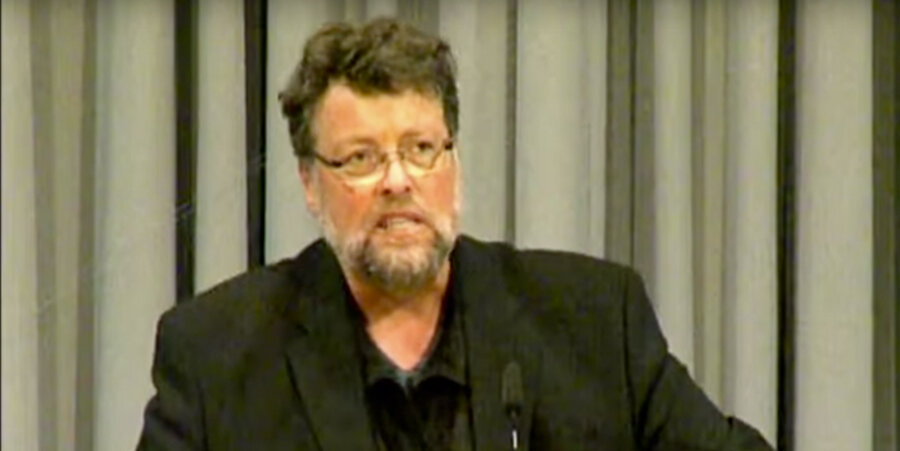 Der Theologische Referent des Bibelkonferenzzentrums „Langensteinbacher Höhe“, Reiner Wörz. Screenshot: YouTube/Langensteinbacher Höhe 