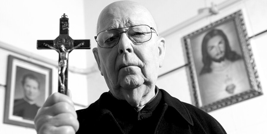 Der bekannteste Exorzist der katholischen Kirche, Gabriele Amorth. Foto: picture-alliance/abaca