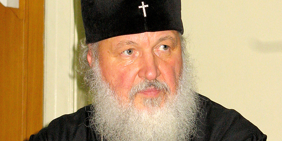 Der russisch-orthodoxe Patriarch Kyrill I. Foto: IDEA/ Matthias Pankau