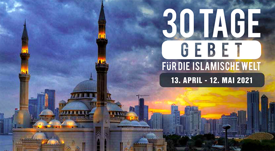 Die Aktion findet vom 13. April bis 12. Mai statt – parallel zum islamischen Fastenmonat Ramadan. Foto: www.30tagegebet.de