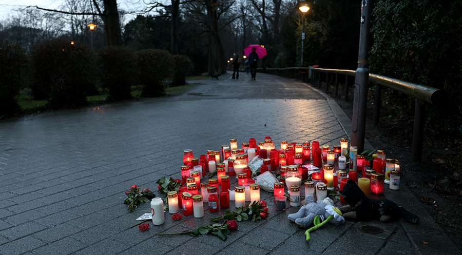 In Aschaffenburg tötete ein 28-Jähriger ein Kleinkind und einen Mann. Foto: picture alliance/dpa/Daniel Löb