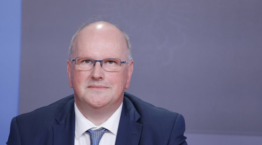 Der Staatsrechtsprofessor Christian Hillgruber sprach bei der Feier zum 40-jährigen Bestehen der „Christdemokraten für das Leben“. Foto: picture alliance / SZ Photo | Metodi Popow