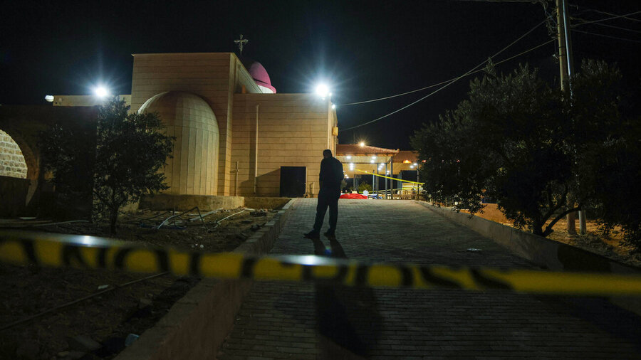 Ziel des Überfalls war die griechisch-orthodoxe Kirche in Hammoud.