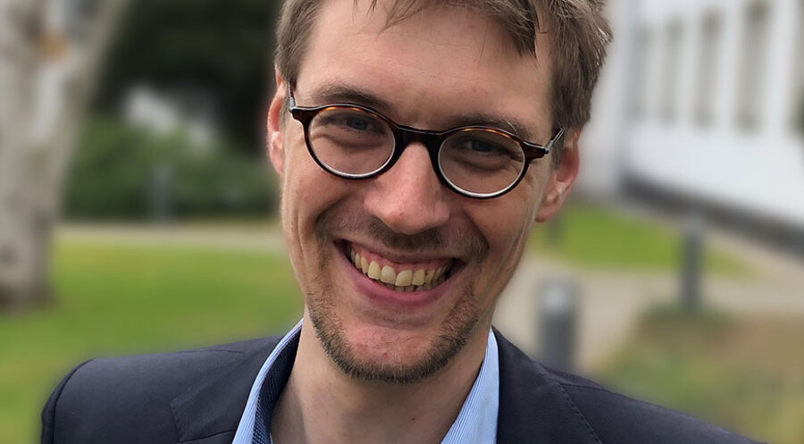 Der Leiter des Kompetenzzentrums Statistik und Datenanalyse der Evangelischen Landeskirche in Württemberg, Fabian Peters. Foto: EKD