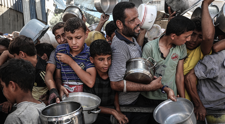 „Viele Zivilisten leiden unvorstellbare Not.“ Foto: picture alliance / Anadolu | Moiz Salhi