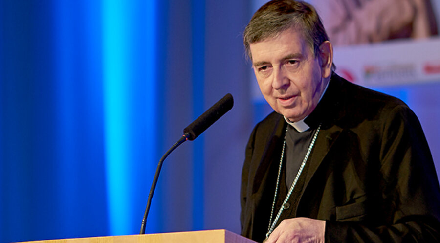 Kardinal Kurt Koch beim „Christenverfolgungskongress" im Jahr 2015. Foto: Richard Menzel