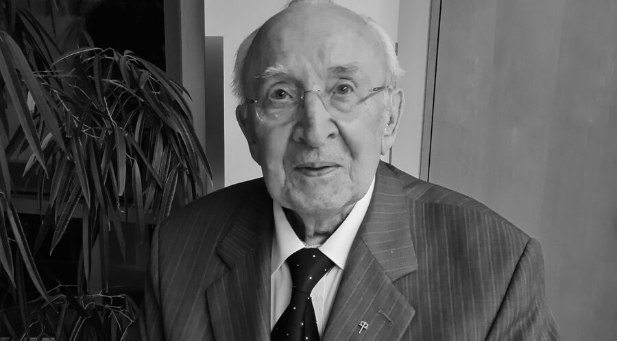 Wilhelm Kunz verstarb im Alter von 94 Jahren. Foto: Privat