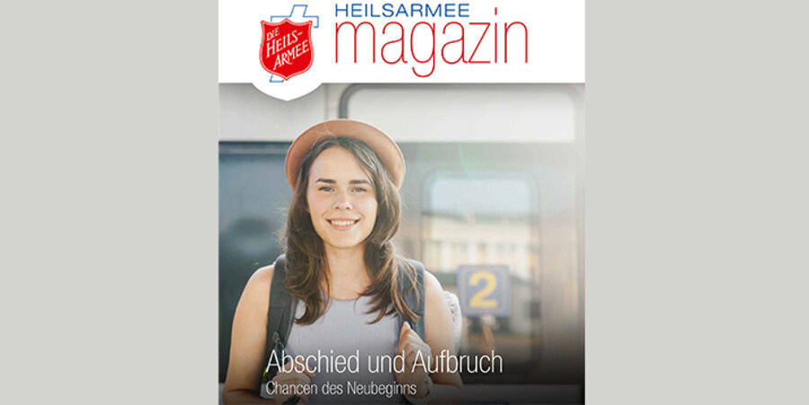 Der Titel der letzten Ausgabe des Heilsarmee Magazins. Foto: Heilsarmee