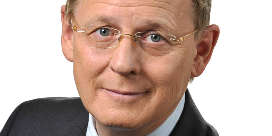 Der Ministerpräsident des Freistaats Thüringen, Bodo Ramelow. Foto: Volker Hielscher