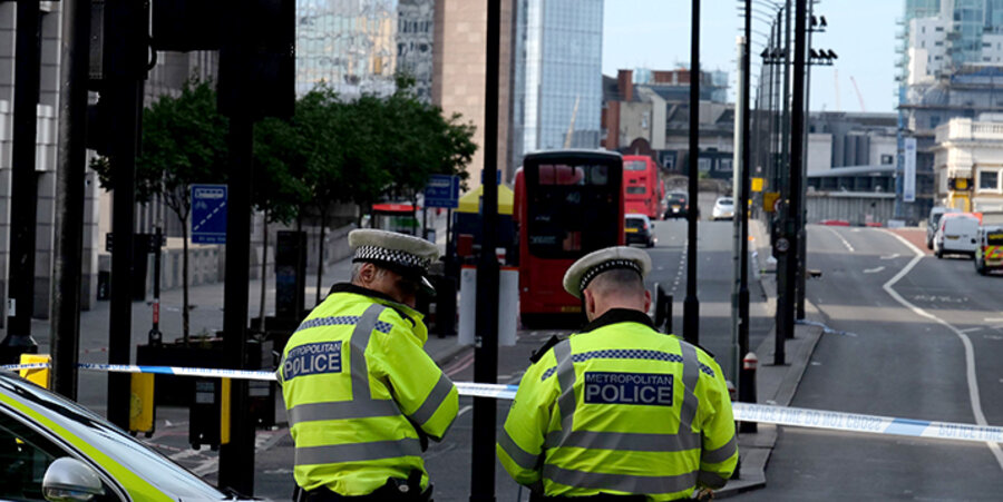In der Nacht zum 4. Juni war in der britischen Hauptstadt ein Transporter auf der London Bridge zunächst in eine Gruppe von Fußgängern gerast. Foto: picture-alliance/NurPhoto