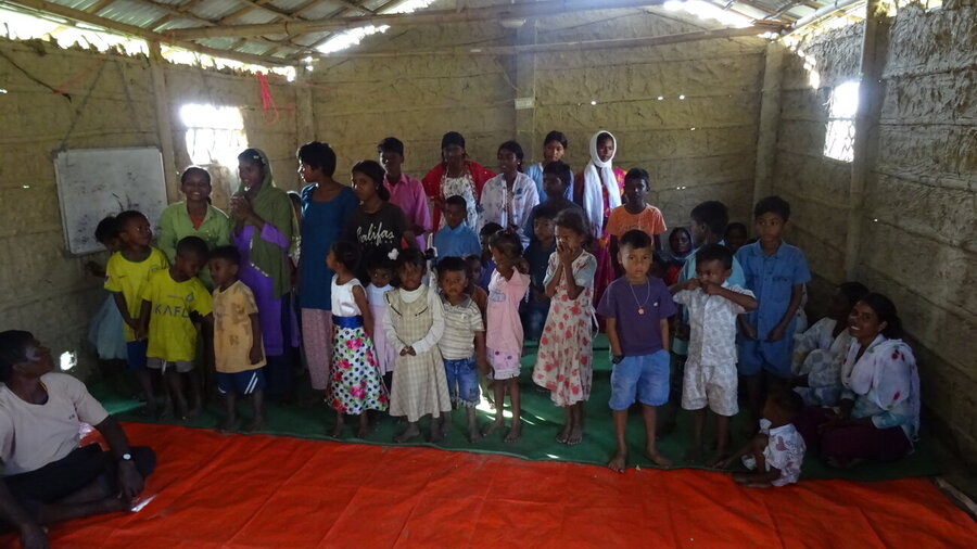 Eine von der Nepal Evangelical Lutheran Church (NELC) organisierte Veranstaltung für Kinder 