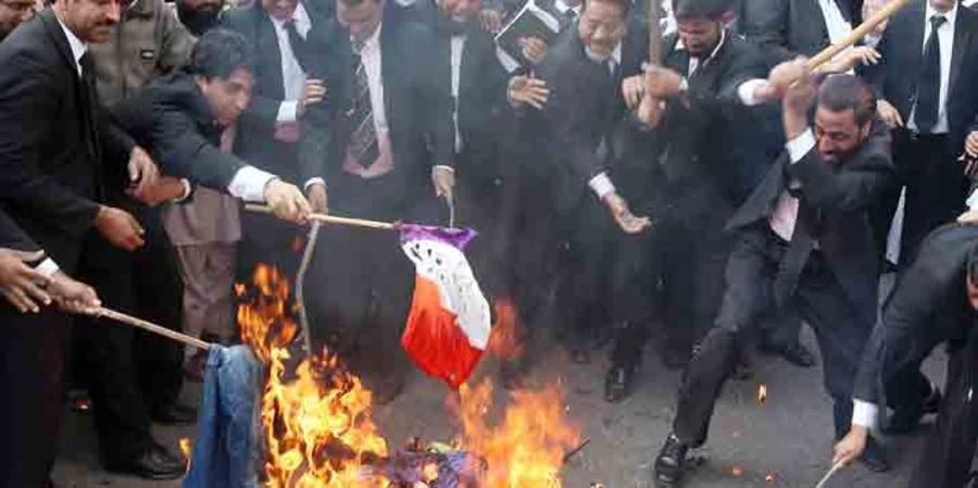 Proteste in Pakistan. Foto: picture-alliance/dpa
