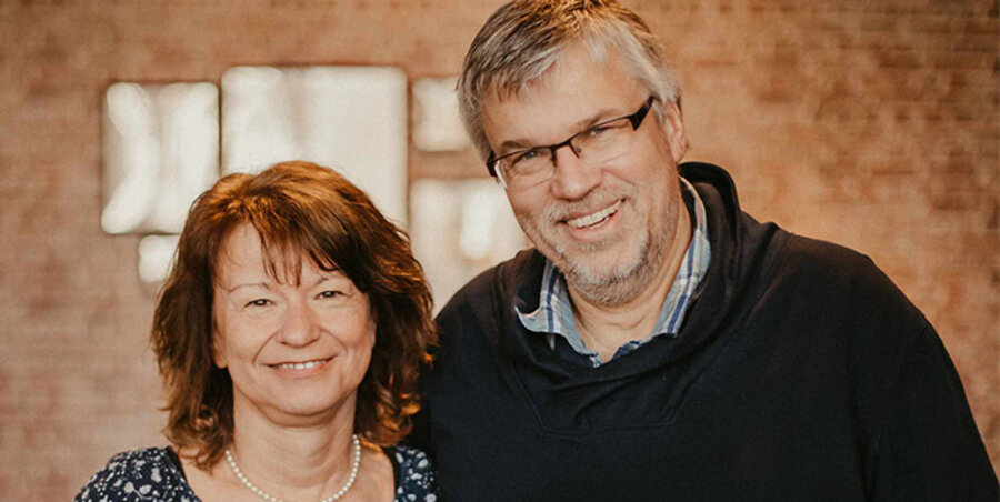 Der neue Missionsleiter Reiner Prauss mit seiner Frau Sabine. Foto: Privat