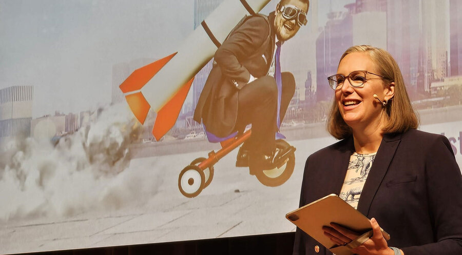 Die US-Bankerin Kristine Braden. Foto: faktor c