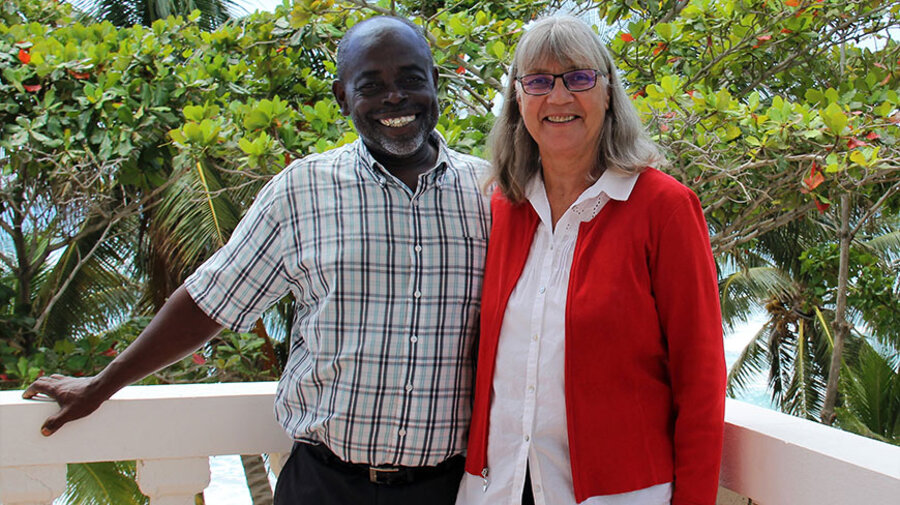 Frantz und Doris Clotaire sind Missionare auf Haiti. Foto: Vereinigte Deutsche Missionshilfe