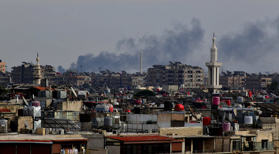 Blick auf Damaskus, die Hauptstadt von Syrien. Foto: IMAGO/Xinhua