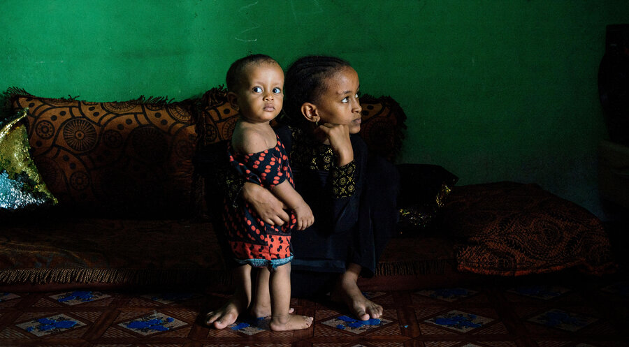 Humanitäre Hilfe benötigen vor allem Kinder in Äthiopien. Foto: Picture Alliance/Hans Lucas | Denis Meyer