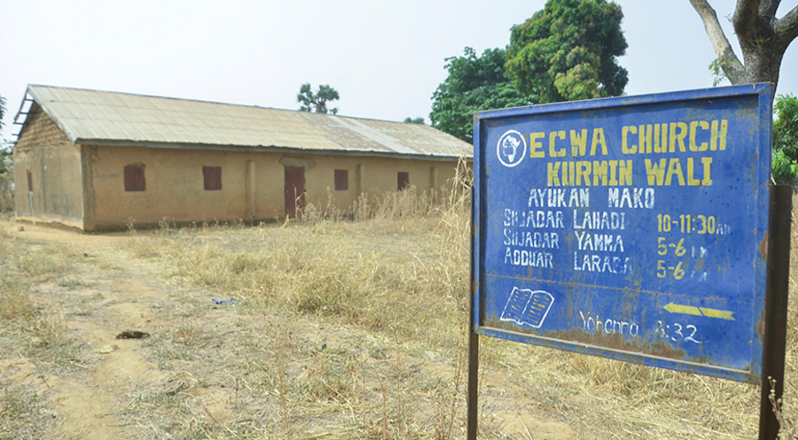 Die Täter sollen auch eine Kirche der „Evangelical Church Winning All“ (ECWA) überfallen haben. Foto: picture alliance/REUTERS/Nuhu Gwamna