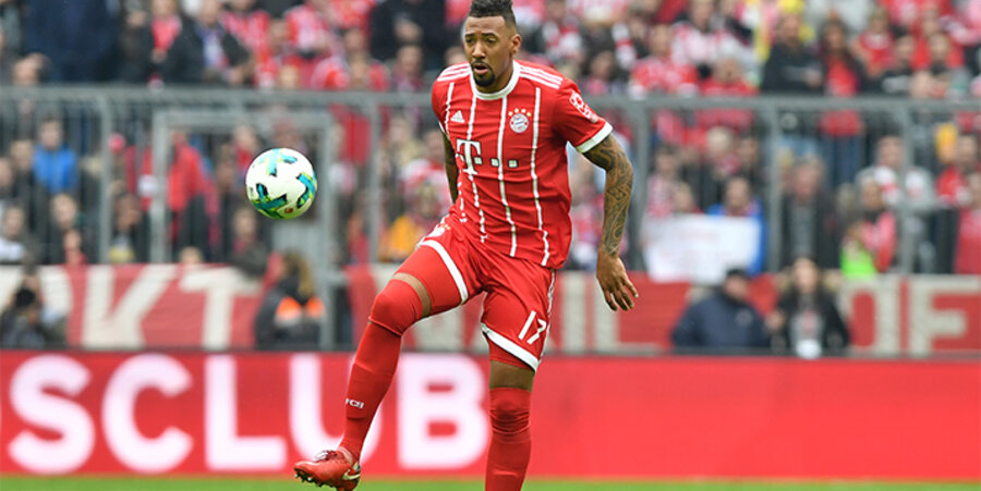 Jerome Boateng im Spiel FC Bayern München gegen den Hamburger SV am 10. März 2018. Foto: picture-alliance/SvenSimon