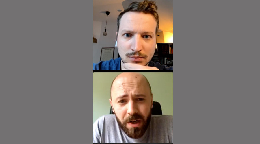 Peter Krell, Pastor der evangelisch-freikirchlichen Hoffnungskirche Kaiserslautern, war Gast bei  #Stammtischgesprächen auf Instagram. Screenshot: Instagram/ mein.idea
