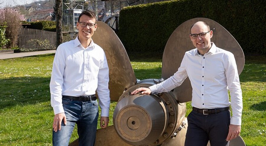 Steven Nicholas (rechts) wird ab 1. Juli 2026 Doron Lukat (links) als neuen Direktor von OM Deutschland ablösen. Foto: Jonathan Marburger OM