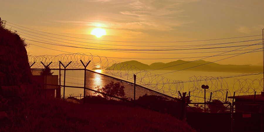 Die Grenze zu Nordkorea. In dem kommunistischen Land würden Menschen in Lagern willkürlich als Arbeitssklaven gefangen gehalten. Foto: pixabay.com